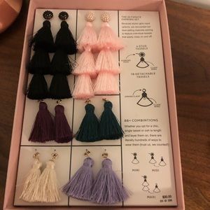BaubleBar Jewelry - NWB Sugarfix Mix and Match Tassel Earrings BaubleBar Jewelry - NWB Sugarfix Mix and Match Tassel Earrings
